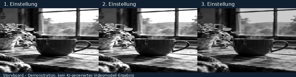 Illustrativer Vorher-Nachher-Vergleich zu Low-Light-Video